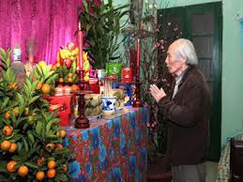 Bài văn khấn Nôm đêm Giao thừa ở trong nhà - ảnh 1