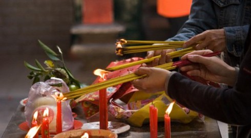 Cách sắm lễ, văn khấn cúng Tết Nguyên tiêu (Rằm tháng Giêng) - ảnh 1