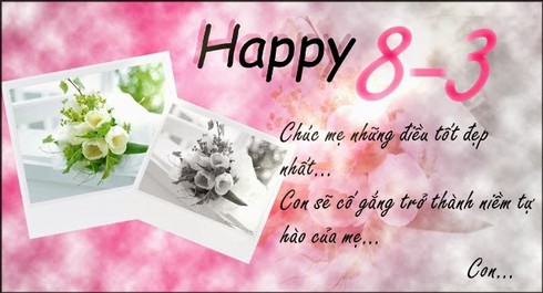 Lời chúc mừng 8/3 hay, ý nghĩa, ngọt ngào, ấm áp nhất - ảnh 1