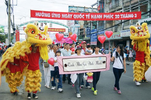 Tổ chức Tuần cao điểm kỷ niệm Ngày Quốc tế Hạnh phúc - ảnh 1