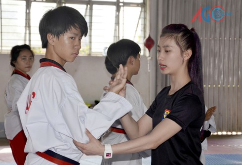 Gặp gỡ “Hot girl” Teakwondo Ngô Thị Thùy Dung - ảnh 1