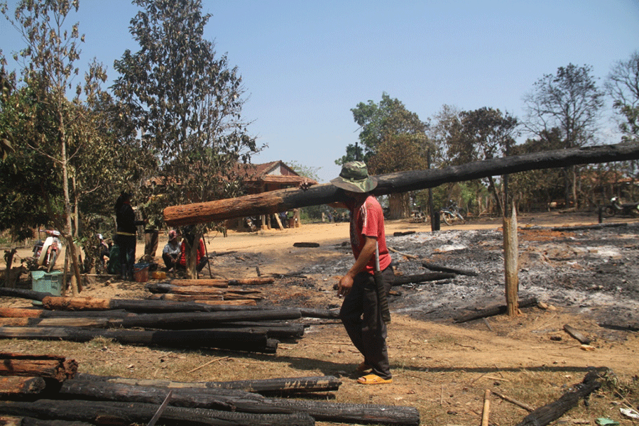 Sét đánh thiêu rụi làng Kon Sơ Lăl cũ - ảnh 11