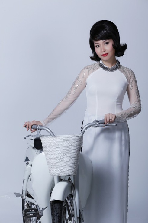 Cẩm Ly lạ lẫm trong tạo hình 'gái xưa' - ảnh 12