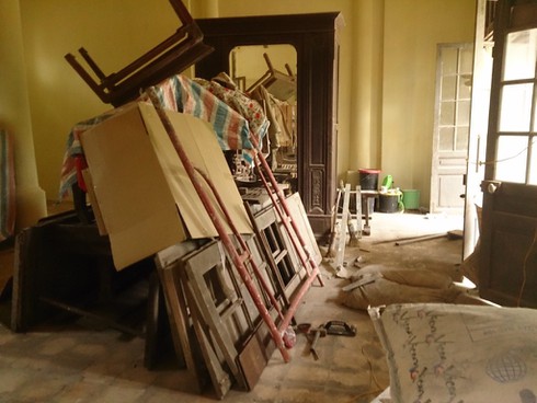 Lạnh lẽo làng biệt thự giữa lòng Hà Nội - ảnh 4