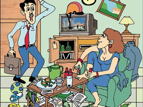 Làm sao vợ giữ được chồng khi cơm chán, nhà bẩn? - ảnh 1