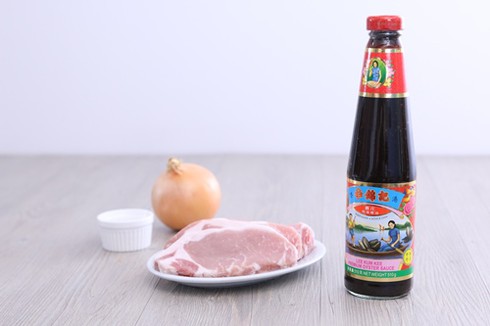 Thịt lợn áp chảo dầu hào - ảnh 1