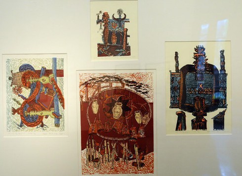 Thi và Triển lãm Tranh Đồ họa các nước ASEAN lần thứ 2 - 2016 - ảnh 1