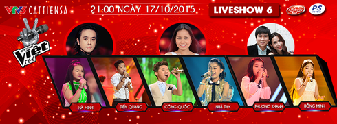 Xem bán kết 2 - liveshow 6 Giọng hát Việt nhí 2015 ngày 17/10 online trên VTV3 - ảnh 1