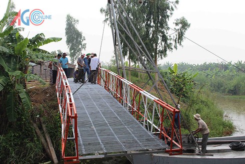 Chuyện lạ ở An Giang: Xây cầu trong… 30 phút - ảnh 9
