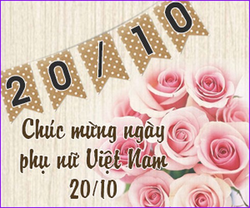 Lời chúc mừng 20/10 hay nhất dành cho mẹ, cô giáo, vợ, người yêu - ảnh 1