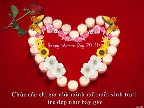 Thiệp chúc mừng 20/10 đẹp nhất, giản dị và ý nghĩa nhất - ảnh 2