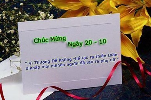 Thiệp chúc mừng 20/10 đẹp nhất, giản dị và ý nghĩa nhất - ảnh 4