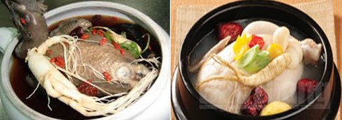 Gà tiềm nhân sâm - ảnh 1