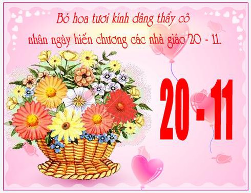 Thiệp chúc mừng 20/11 đẹp, ý nghĩa nhất - ảnh 4