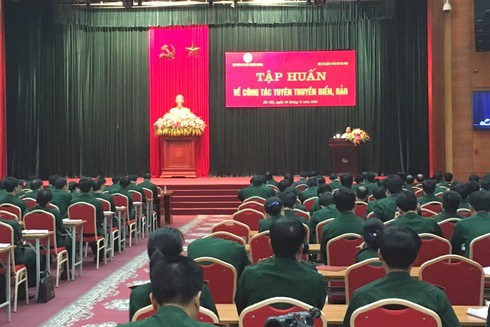Tập huấn công tác tuyên truyền biển, đảo tại Bộ Tư lệnh Thủ đô - ảnh 1