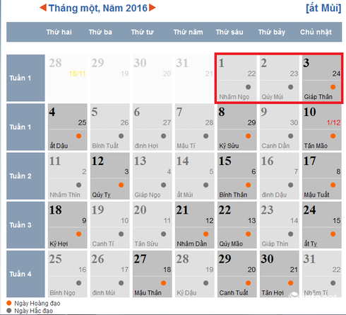 Lịch nghỉ Tết Dương lịch 2016 - ảnh 1