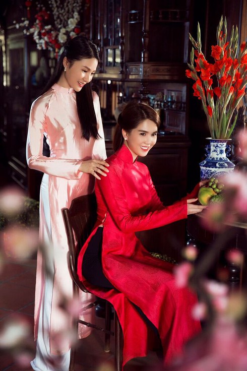 Ngọc Trinh tiếp tục làm mới mình trong trang phục áo dài - ảnh 10