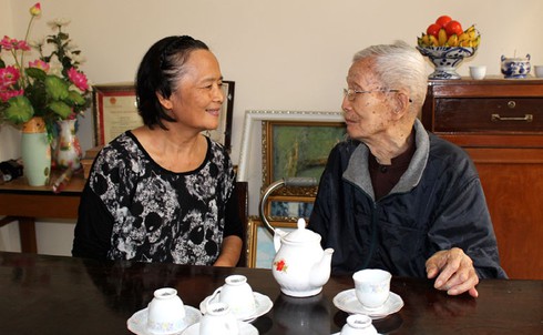 Bí quyết sống thọ của cụ ông 102 tuổi - ảnh 1