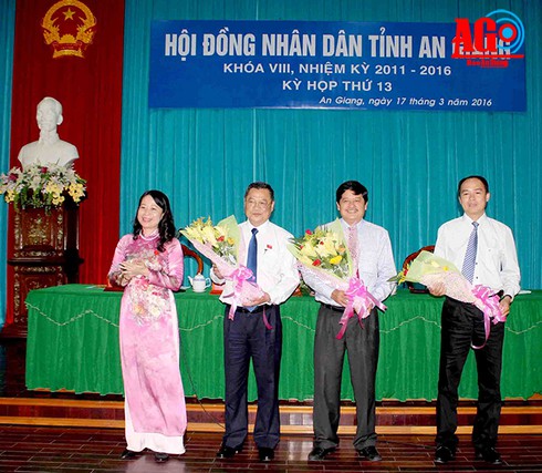 An Giang có tân Chủ tịch HĐND, Phó Chủ tịch UBND tỉnh - ảnh 1