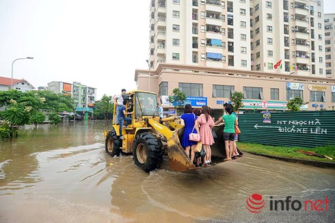 Cảnh báo ngập lụt tại Hà Nội đêm 28/5 và dự báo thời tiết ngày mai 29/5 - ảnh 1