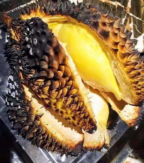 Sầu riêng nướng, lạ mà ngon khó cưỡng - ảnh 2