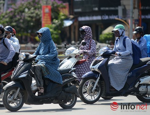 Tin nắng nóng 18/7: Hà Nội xấp xỉ 40 độ C - ảnh 1