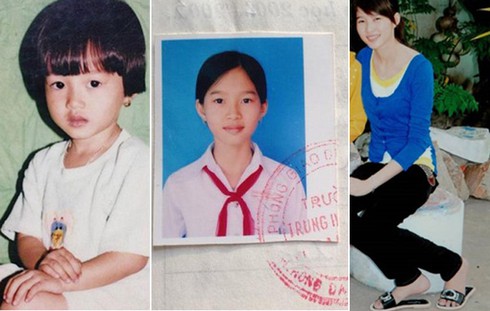 Dung mạo thuở nhỏ của các Hoa hậu Việt Nam - ảnh 2