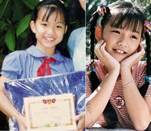 Dung mạo thuở nhỏ của các Hoa hậu Việt Nam - ảnh 6