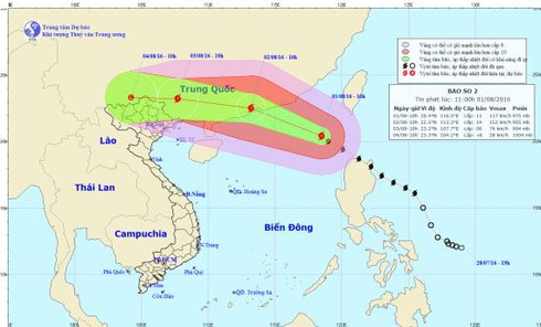 Công điện của Thủ tướng ứng phó với bão số 2 - ảnh 1