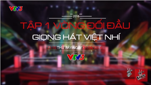 Xem Giọng hát việt nhí 2016 vòng Đối đầu tập 1 ngày 27/8 online trên VTV3 - ảnh 1