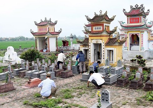 Cách sắm lễ, bài văn khấn lễ tạ mộ ngày cuối năm - ảnh 1