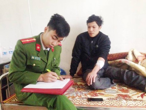 Hà Tĩnh: Khởi tố đối tượng dùng dao chém cán bộ bảo vệ rừng - ảnh 1