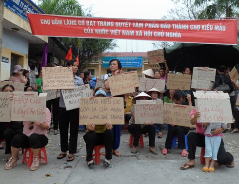 Bãi thị chợ gốm Bát Tràng: Hapro buông lỏng quản lý sau cổ phần hóa - ảnh 1