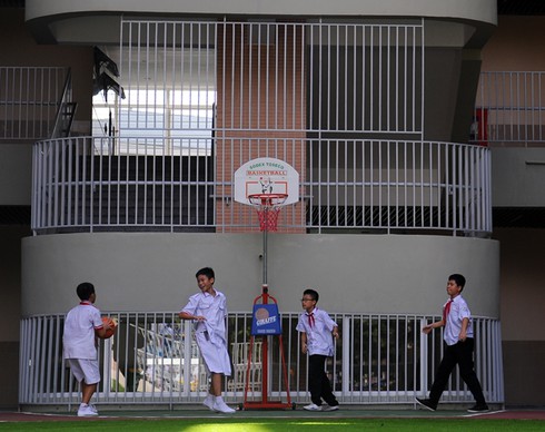 Lễ khai giảng của ngôi trường