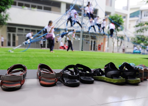 Lễ khai giảng của ngôi trường