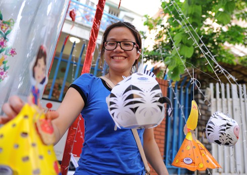 Độc đáo lễ rước đèn Trung thu Tuyên Quang giữa lòng Hà Nội - ảnh 2