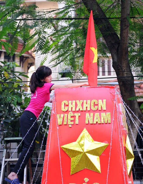 Độc đáo lễ rước đèn Trung thu Tuyên Quang giữa lòng Hà Nội - ảnh 3