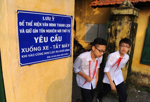 Ngay giữa Thủ đô: Trường học cũng chính là...đình làng - ảnh 3