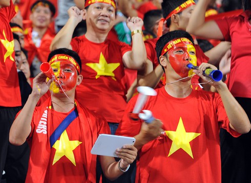 Hình ảnh ấn tượng nhất Mỹ Đình khi U19 Việt Nam đại thắng Myanmar 4-1 - ảnh 2