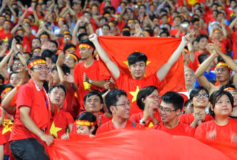 Hình ảnh ấn tượng nhất Mỹ Đình khi U19 Việt Nam đại thắng Myanmar 4-1 - ảnh 3