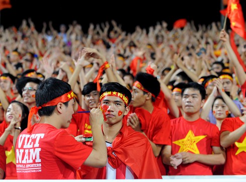 Hình ảnh ấn tượng nhất Mỹ Đình khi U19 Việt Nam đại thắng Myanmar 4-1 - ảnh 6