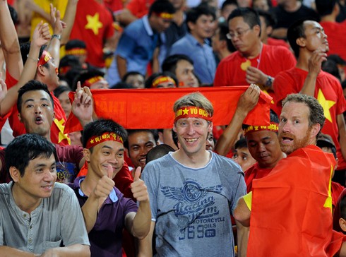 Hình ảnh ấn tượng nhất Mỹ Đình khi U19 Việt Nam đại thắng Myanmar 4-1 - ảnh 9