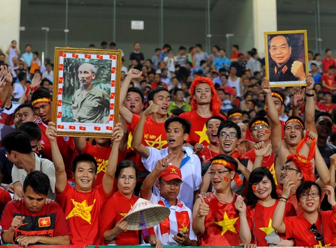 Hình ảnh ấn tượng nhất Mỹ Đình khi U19 Việt Nam đại thắng Myanmar 4-1 - ảnh 11