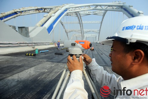 Hà Nội: Cầu Đông Trù trước giờ khánh thành - ảnh 3