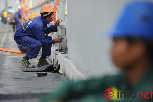 Hà Nội: Cầu Đông Trù trước giờ khánh thành - ảnh 4