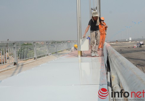 Hà Nội: Cầu Đông Trù trước giờ khánh thành - ảnh 8