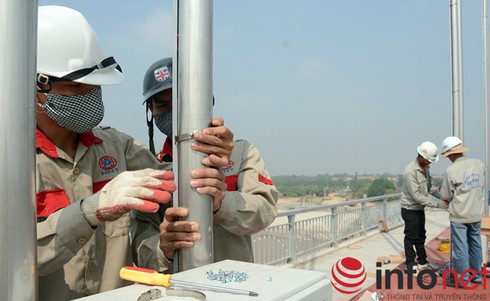 Hà Nội: Cầu Đông Trù trước giờ khánh thành - ảnh 9