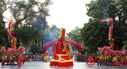 Độc đáo lễ hội múa Rồng tại Hà Nội - ảnh 1