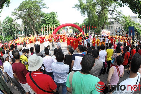 Độc đáo lễ hội múa Rồng tại Hà Nội - ảnh 7