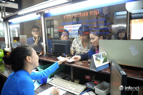 Bán vé điện tử tàu Tết Ất Mùi 2015: Hành khách ưu tiên mua trực tiếp - ảnh 2